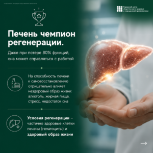 Печень чемпион регенерации: как сохранить её здоровье