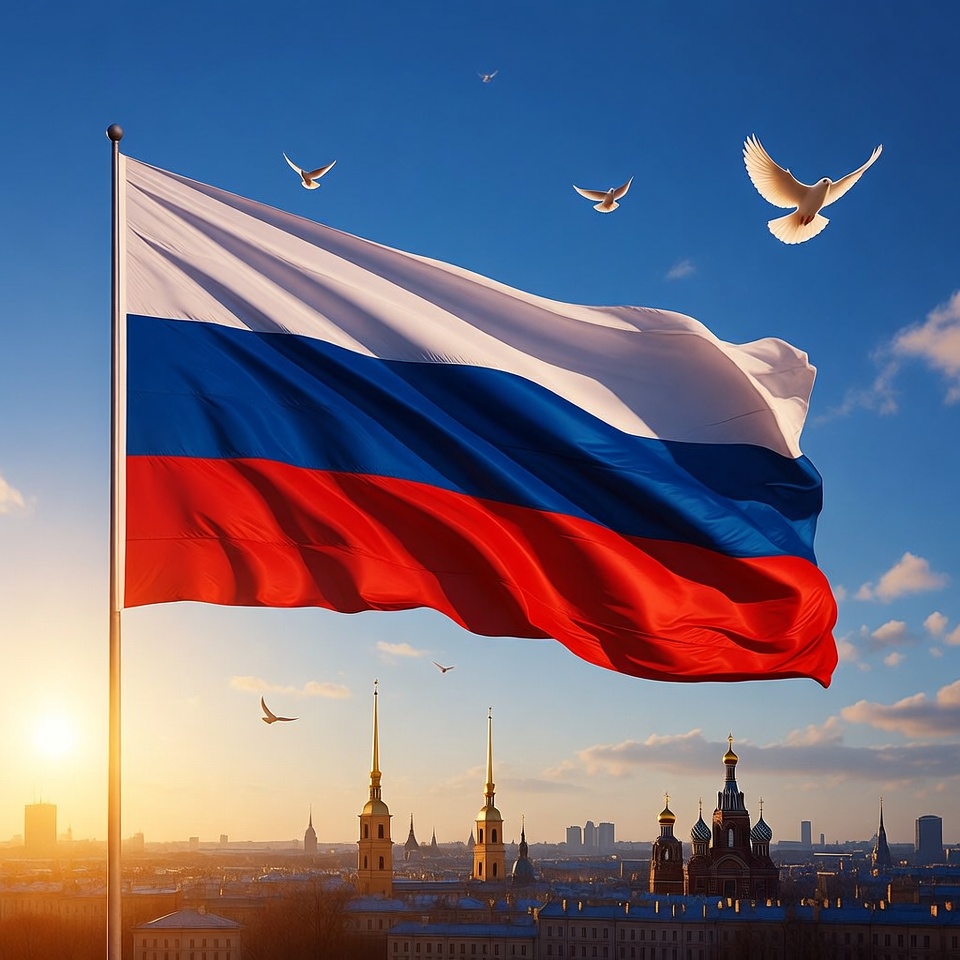 22 августа - День Государственного флага Российской Федерации