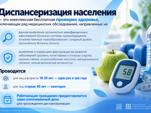 Диспансеризация населения